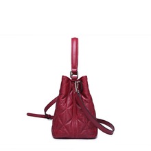 2014 new arrival DUDU brand Mary Quant range quilting women s leather shoulder bag Tote Messenger