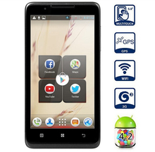 Original Lenovo A766 Mobile Phone MTK6589m Quad Core 5 IPS Screen 4GB ROM Android 4 1