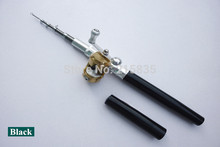 Hot Sexy NEWEST Portable Aluminum Fibre Glass Silver Telescopic Pocket Fishing Tackle Pen Rod Pole + FREE Reel Combos BEST GIFT