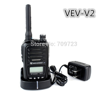New Black Walkie Talkie WEIERWEI VEV-V2 UHF 400-470MHz 2W 100CH TOT Scan VOX Reverse Frequency Two Way Radio A7012A