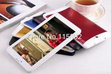 5pcs/lot 3G tablet Phone 7 inch Android 4.2 tablet MTK8312 Dual Core 1.3GHZ Dual Camera Bluetooth Gps WCDMA 3g phone call