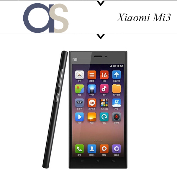 Original Xiaomi Mi3 cell phones Quad Core 2 3GHz MIUI V5 64GB ROM 5 0 13Mp