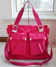 Brand High Qulity 2014 handbag street fashion mochila feminina motorcycle quality oxford fabric women s pink