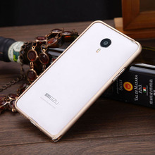 New 0 7mm Ultra thin Metal Aluminum Frame Bumper for Meizu MX4 Case Shockproof Protector Phone