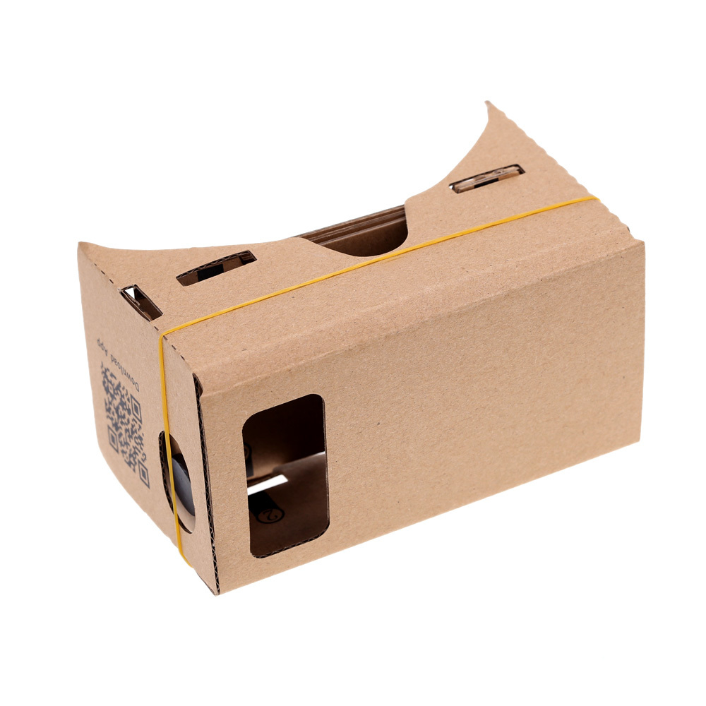 High quality DIY Google Cardboard Virtual Reality VR Mobile Phone 3D Viewing Glasses for 5.0" Screen Google VR 3D Glasses