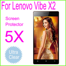 5x Ultra Clear Transparent Screen Protector for Lenovo Vibe X2 Screen Guard Protective Film 5.0″inch High Quality&Shipping