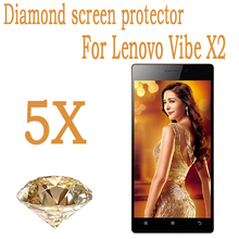 5x 4G TDD-LTE Mobile Phone Diamond Protective Film Lenovo Vibe X2 MTK6595 Octa Core Screen Protector Guard Cover Film-Wholesales
