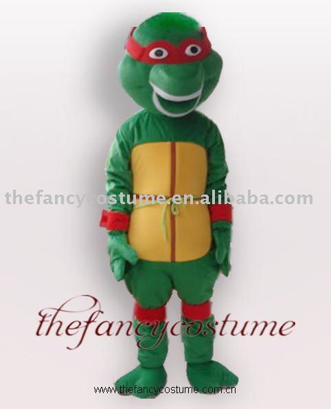 Raph Green Ninja Turtle Mascot Costume Adult Size Fancy Dress Party Outfit Free Shipping