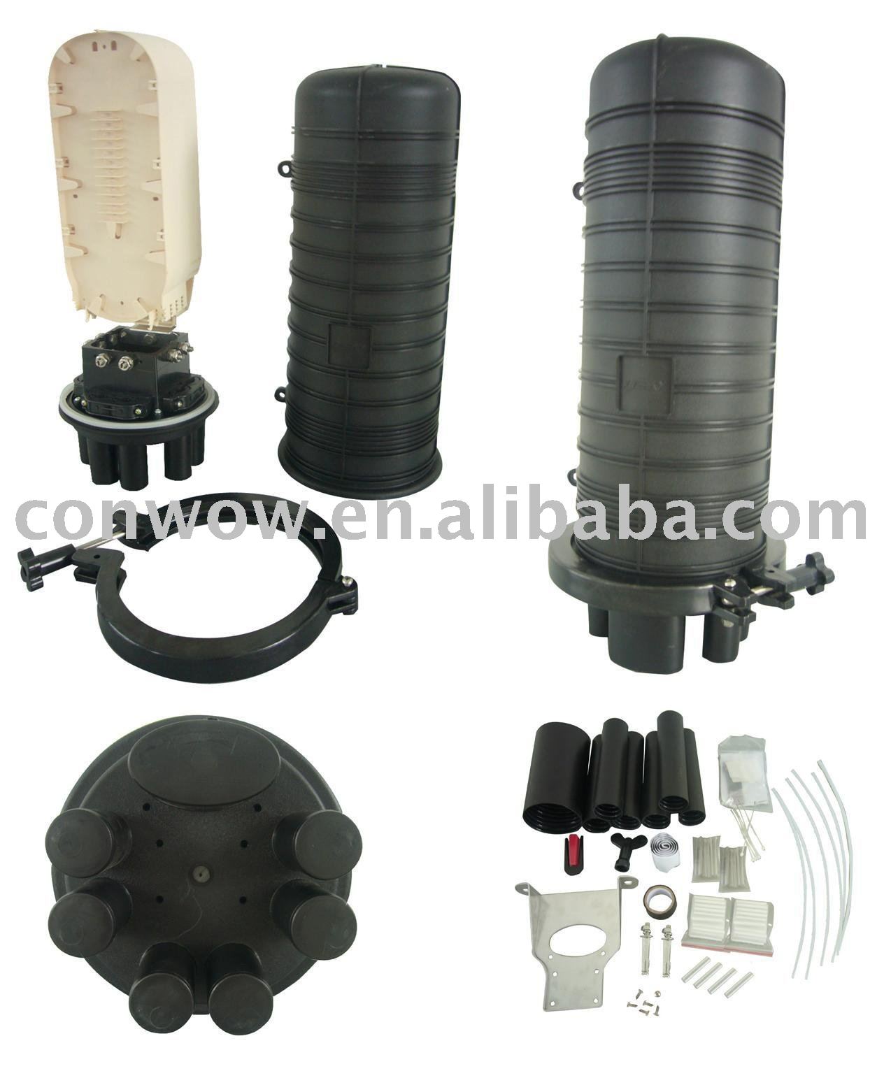 1 Inlets,6 Outlets Fiber Optical Joint Closures/Fiber Fusion Splice Enclosure(China (Mainland))