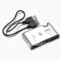 Free shipping 24 In 1 USB 2.0 Digital Camera Memory Card Reader #9779