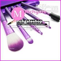 Cheap Makeup Brands on 50pcs Lot  M3 New Hot Brand M Basic 5 Pcs Makeup Brush Pouch Cosmetic