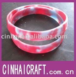Mixed color Debossed Silicone Hand Band(China (Mainland))