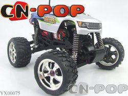 CAMINHÕES de MONSTRO de controle remoto de rádio elétricos toys1 do carro de competência do carro do caminhão 4WD de RC: A escala 18 livra o transporte