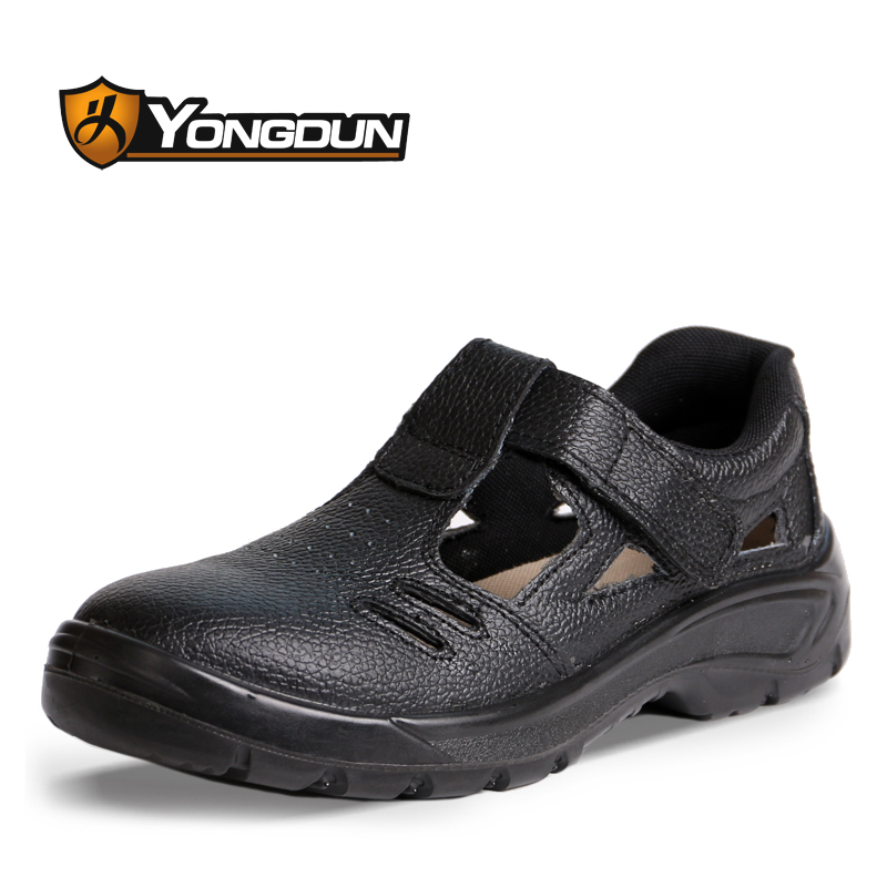 shoes men breathable protective steel toe work shoes electric cover ...