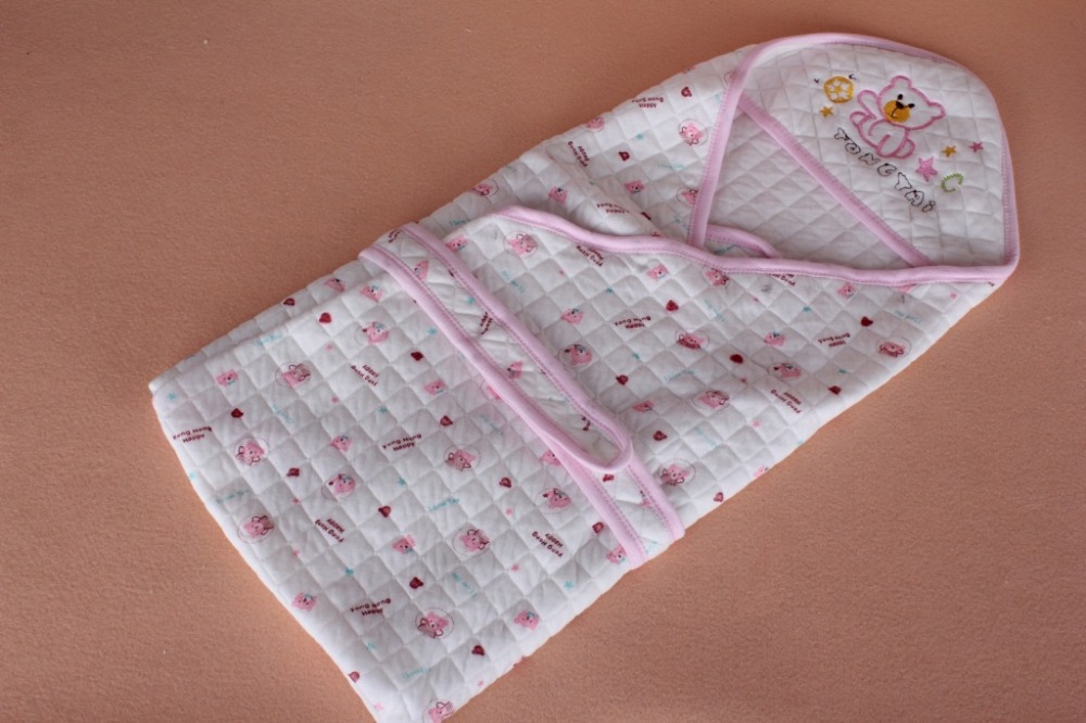 100% хлопок младенцы одеяло младенческой халат полотенце младенцы сон мешок