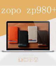new Horizontal Leather Case Cover for zopo zp980+ mtk6592 octa core 5.0 inch Cell phone With Card holder,Free Shipping