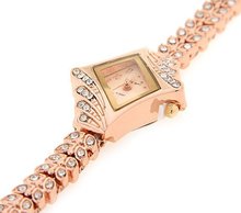 New Fashion Luxury Diamond Rhinestone Waterproof Watches For Women Quartz Brand Ladies Elegant Wrist Watch Free