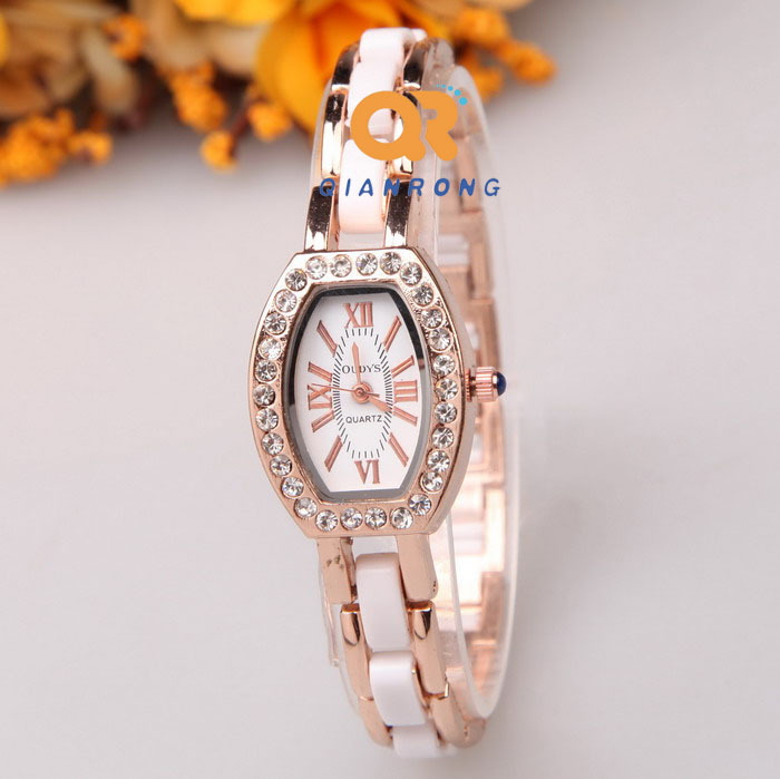 Popular Roman numerals small dial watches women luxury brand outdoor sports girl charms watch Ceramic quartz