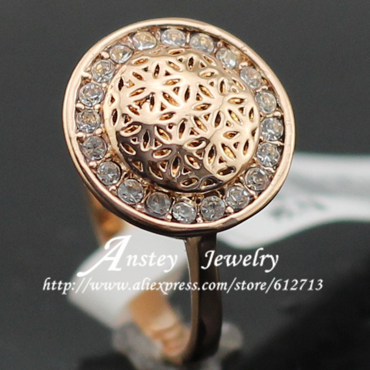 Fashion-Jewelry-Classic-Jewelry-18K-Rose-Gold-Women-Wedding-Ring-Sets ...