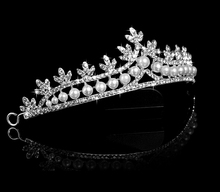 6pcs lot Classical Women s Crystal Beads Tiara Headpiece Marriage Party Hairwear Head Accessories jt114