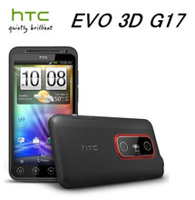 HTC EVO 3D X515m G17 SmartPhone Dual-core Android GPS WIFI 5MP 4.3” TouchScreen Unlocked Cell Phone Free Shipping