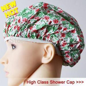Цветок пластиковые шапочка для душа медсестры скраб кепка стиль A104 ID5lQ