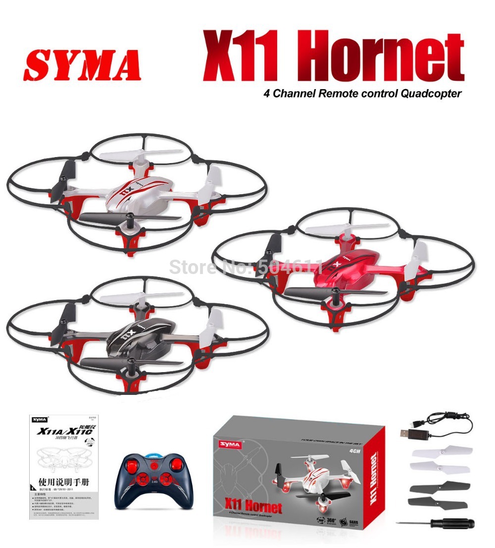 Купить SYMA x 11 Гиро 2.4g 4ch мини rc вертолет 6-осные радио ...