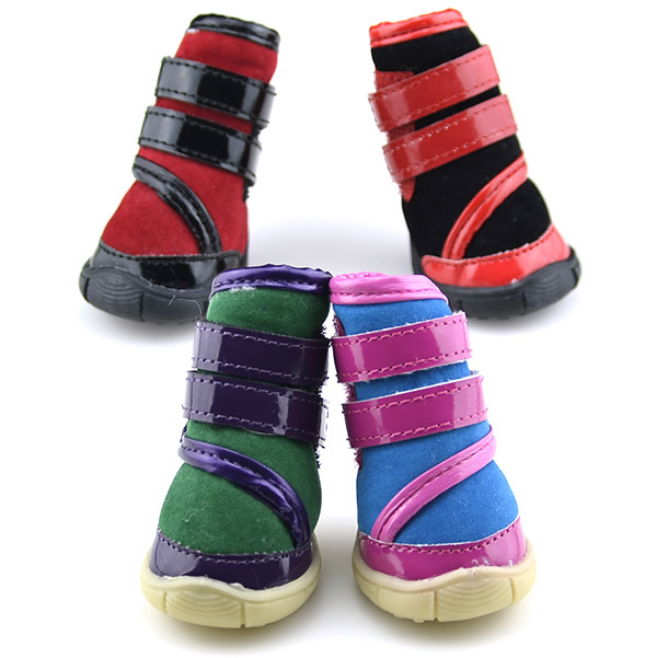velcro dog shoes
