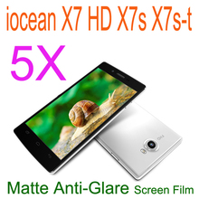 5x Matte Dirty-resistant/Anti-Scratch Screen Protector For iOCEAN X7HD X7 HD X7S X7ST 5.0″ Protective Film.Free Shipping