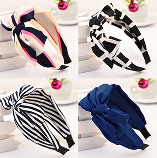 New 2015 New Lady Girl Cute Sweet Big Bowknot Ribbon Hair Accessories Headband Bow