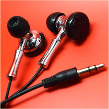 in ear earphones of mobile phone wire bullet headphone with 3 5MM plug