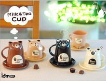 The Large Cartoon Bear Breakfast Cup Of Tea   Withstand High Temperature Strange New Cup Creative Mugs