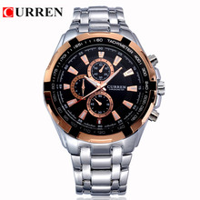 CURREN Brand Men s Watches Fashion Casual Full Steel Sports Watches Relogio Masculino Men s Business
