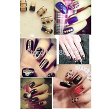 1set Mix Silver Gold Nail Art 3D Glitter Rhinestones Crystal Decoration Manicure Round Wheel Tips Women