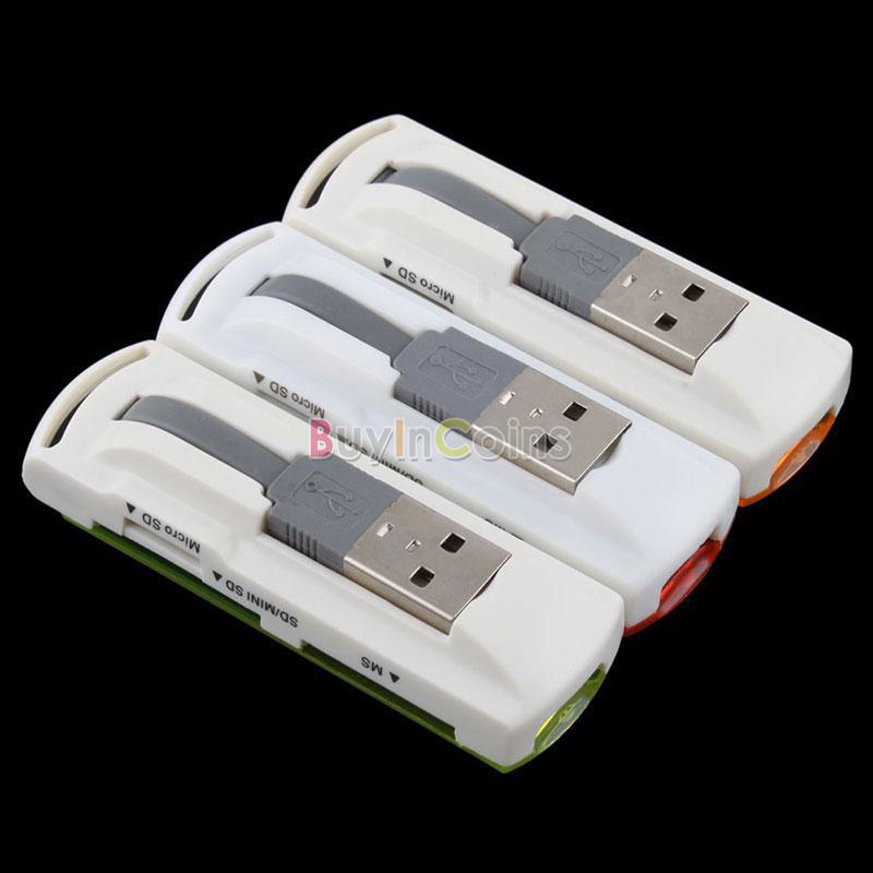 Купить Новая все в 1 usb sdhc ms м2 tf микро sd карт памяти 01 #151 в ...