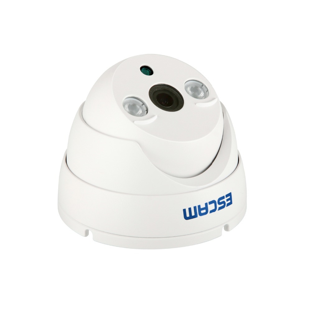  ESCAM QD530 Mini IP dome Camera Waterproof 720P HD Motion Detection Smartphone Remote Viewing White