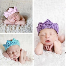 Photo studio propsKorean baby handmade headdress wool cap and empty top hat headband jewelry tiara crown baby 100 days