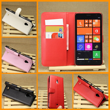 2015 New High Quality PU Leather Wallet Stand Skin Cover Case For Nokia Lumia 1320 Cell