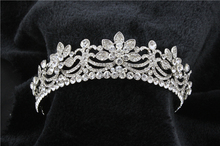 Luxury Classic Bride European Rhinestone crystal Bridal Hair Crown Tiara wedding dress crown hairwear
