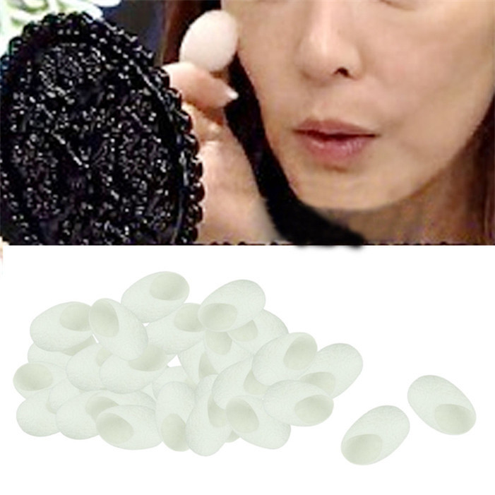 Stylish 100 pcs lot female Fresh Natural silkworm cocoons Beauty Healthy skin care women face care