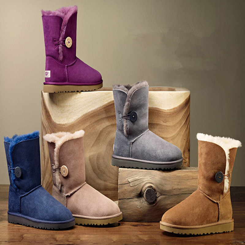 2014 Brand Newest Leather Knee High Boots Winter Boots Women
