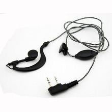 Best selling 2PIN High Quality Earpiece Headset Mic For Radio Security Walkie Talkie Feature I eat