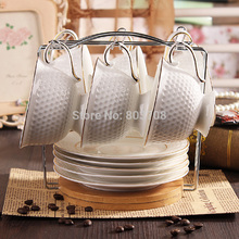 European golf tea cup and saucer ceramic mugs suit British red cup Ceramic sets