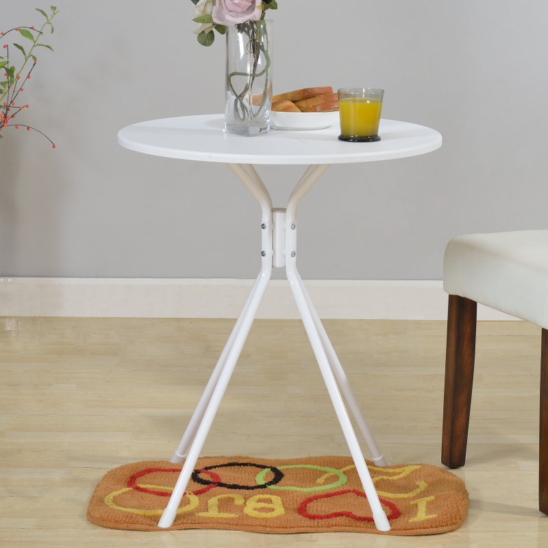 Купить простой круглый стол с углеродистой стальной раме журнальный ...