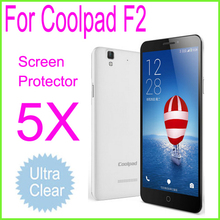 5x Ultra Clear Glossy Transparent Screen Protector for Coolpad F2 5.5” IPS Screen Guard Protective Film High Quality&Shipping