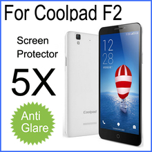 5x High Quality Protective Film Coolpad F2 Mobile Cell Phones  MTK6592 Octa Core Matte Anti-glare Anti glare Screen Protector