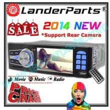 3 6 inch TFT HD screen car Radio Support rear view camera USB SD aux in