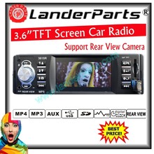 Support Rear view Camera Car Stereo MP5 MP4 Player 12V Car Audio Video FM Transmitter USB
