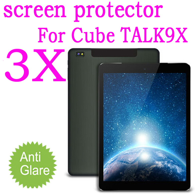 3pcs 9 7 Cube Talk 9X Tablet PC MT8392 Octa Core Matte Anti glare Screen Protector
