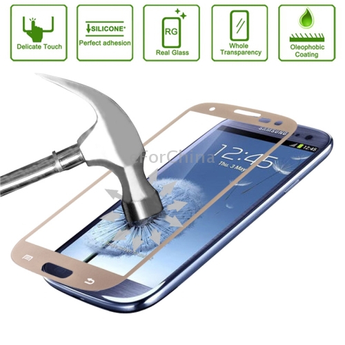 Link Dream Anti Fingerprint Tempered Glass Film Spare Parts Protector for Samsung Galaxy SIII i9300 Spare
